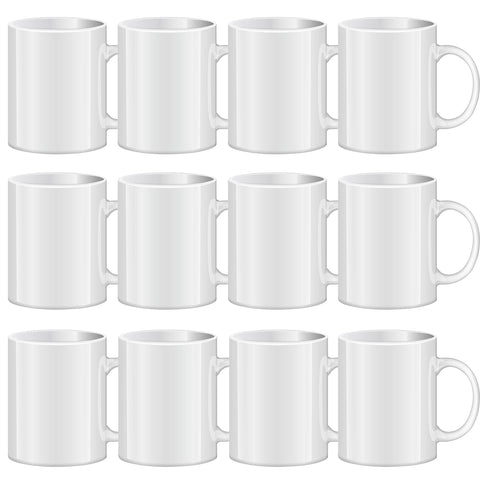 TANGLONG front packaging showing 12 blank 11 oz mugs for consistent printing