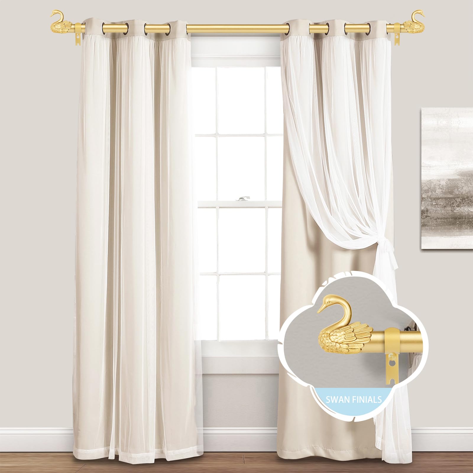 TANGWIN gold finish detail highlighting warm metallic tone and polish