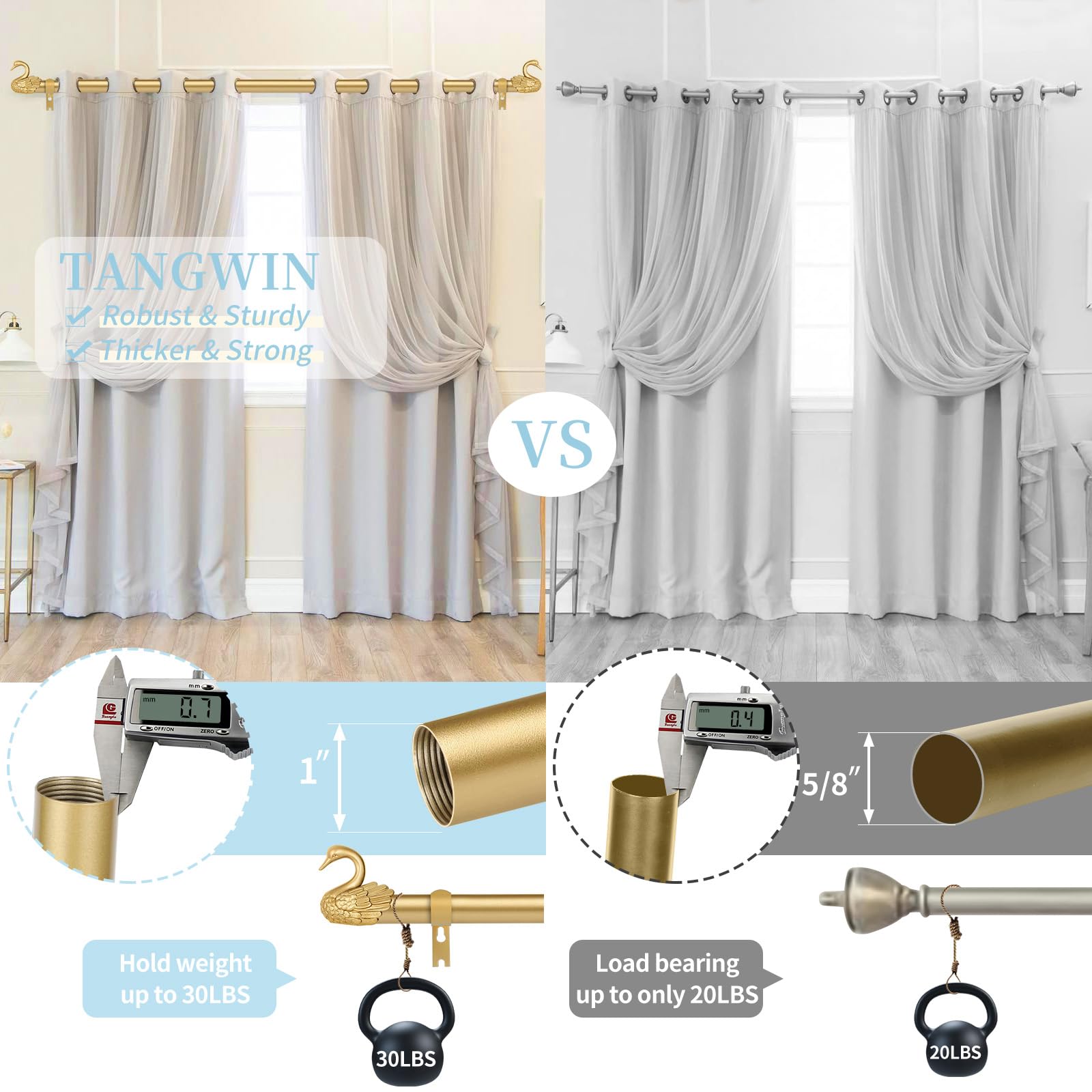 TANGWIN adjustable bracket and screws ready for secure wall mounting