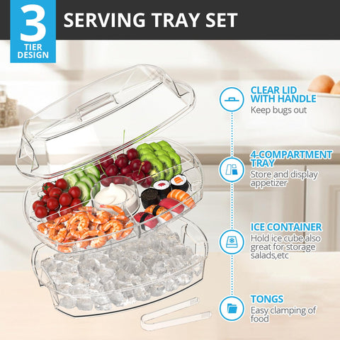 Tangyinus close-up of removable ice compartment for consistent cooling