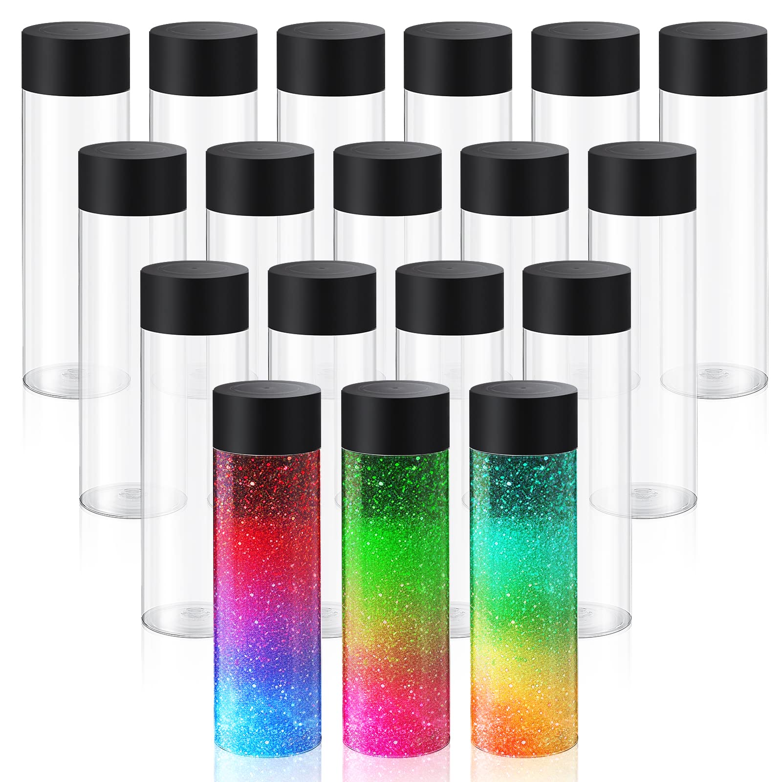Tanlade clear PET front packaging showing 24 bottles, useful for events