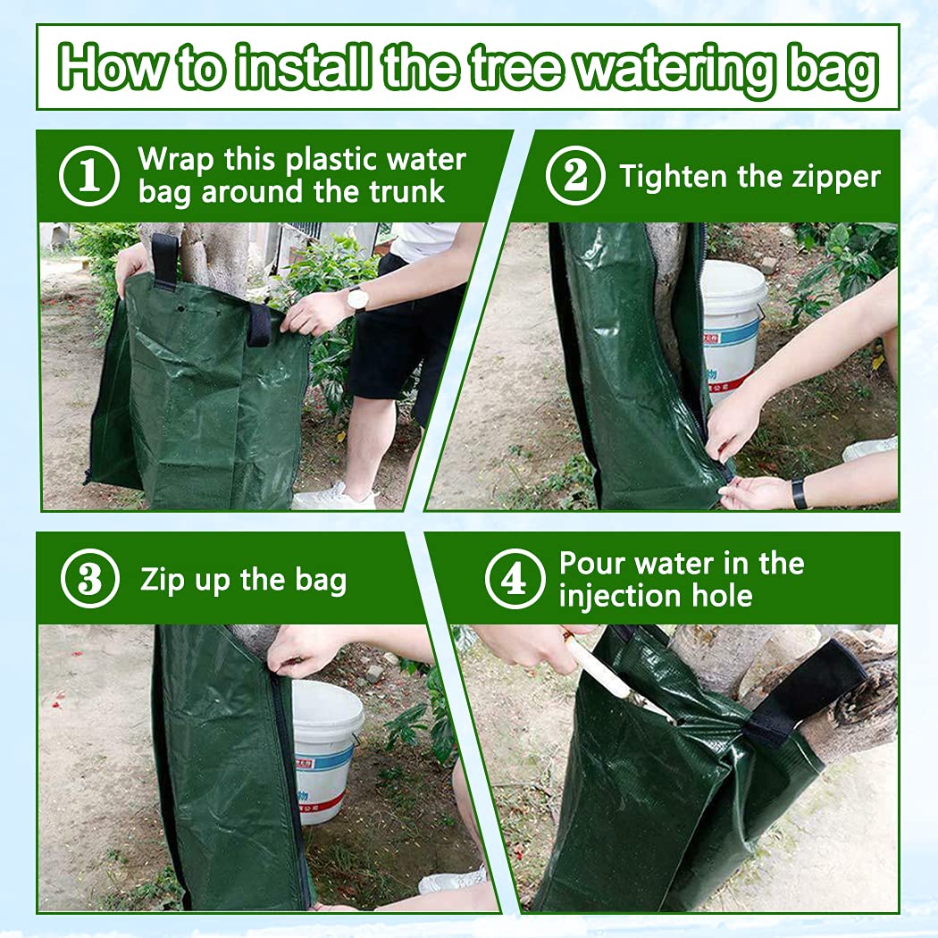 tanzfrosch bag beside tree trunk illustrating scale and trunk compatibility