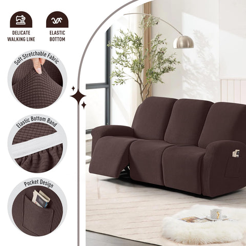 TAOCOCO armrest cover detail illustrating snug fit and protection for high-wear area
