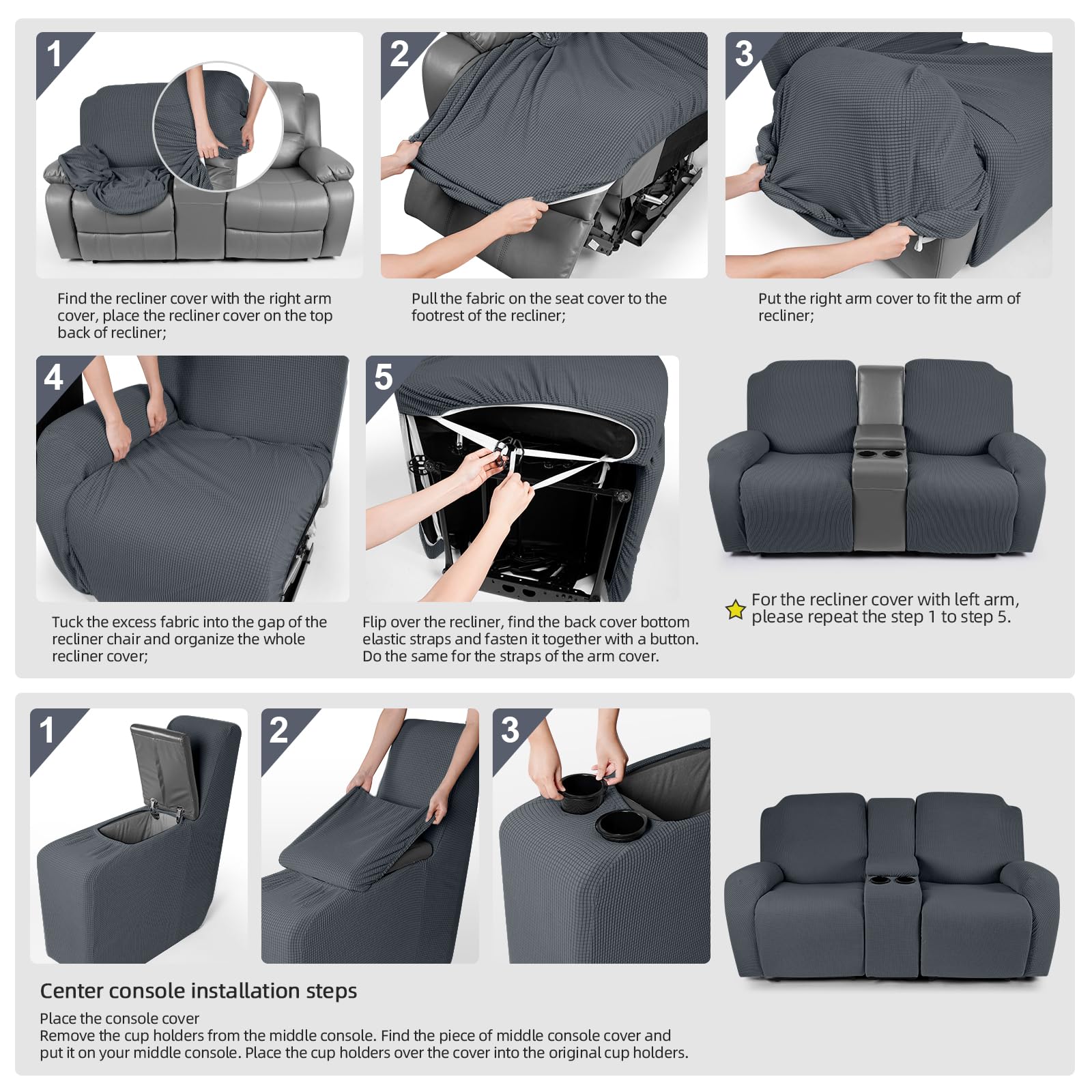TAOCOCO storage pocket with remote in pocket for convenience