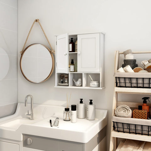 TaoHFE open doors revealing adjustable shelves for versatile storage