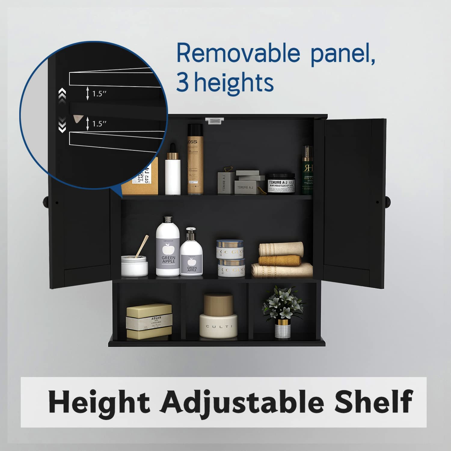 TaoHFE styled in a bathroom showing modern aesthetics and clutter-reduction benefit