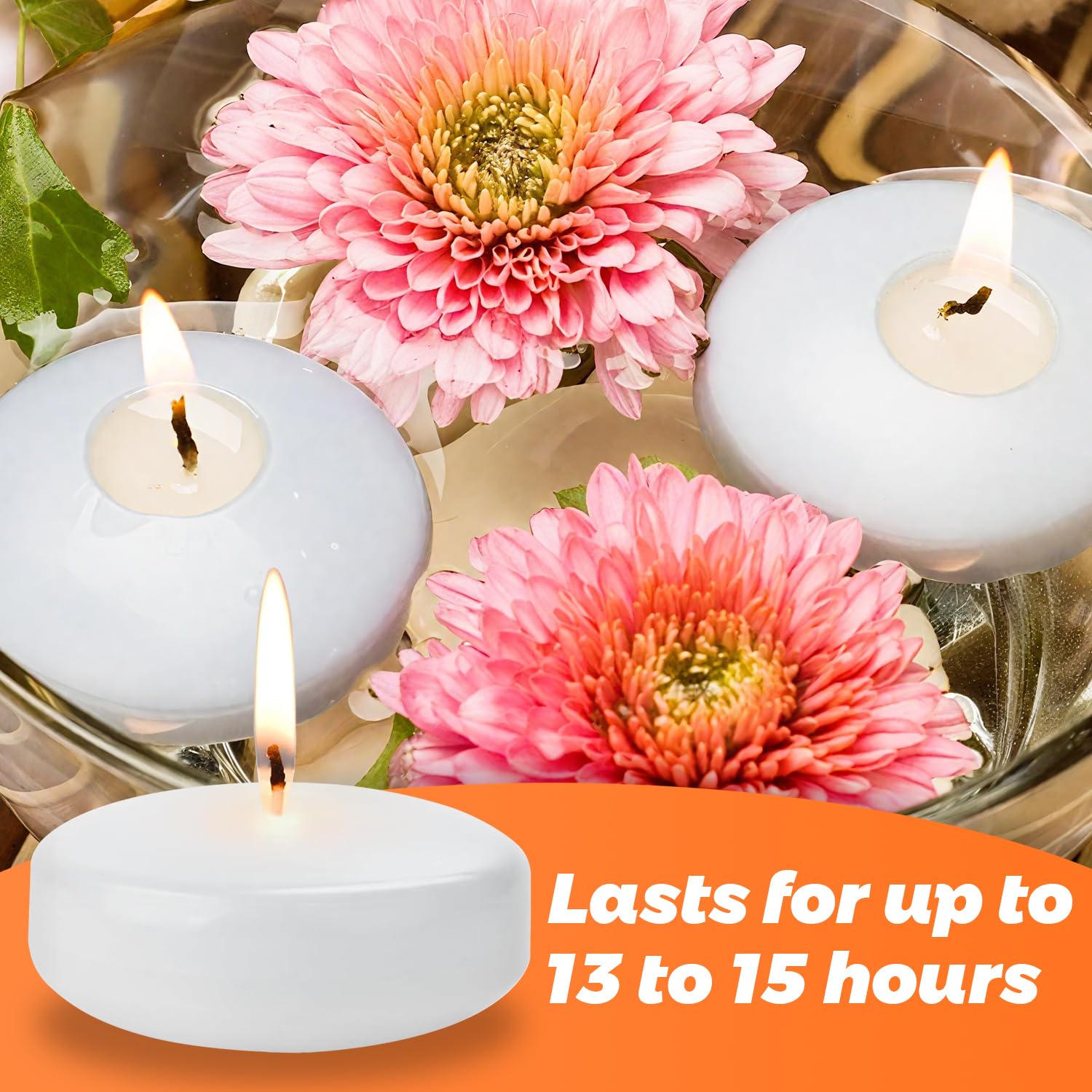 Close-up of a Tappovaly candle edge and smooth white finish for clean look