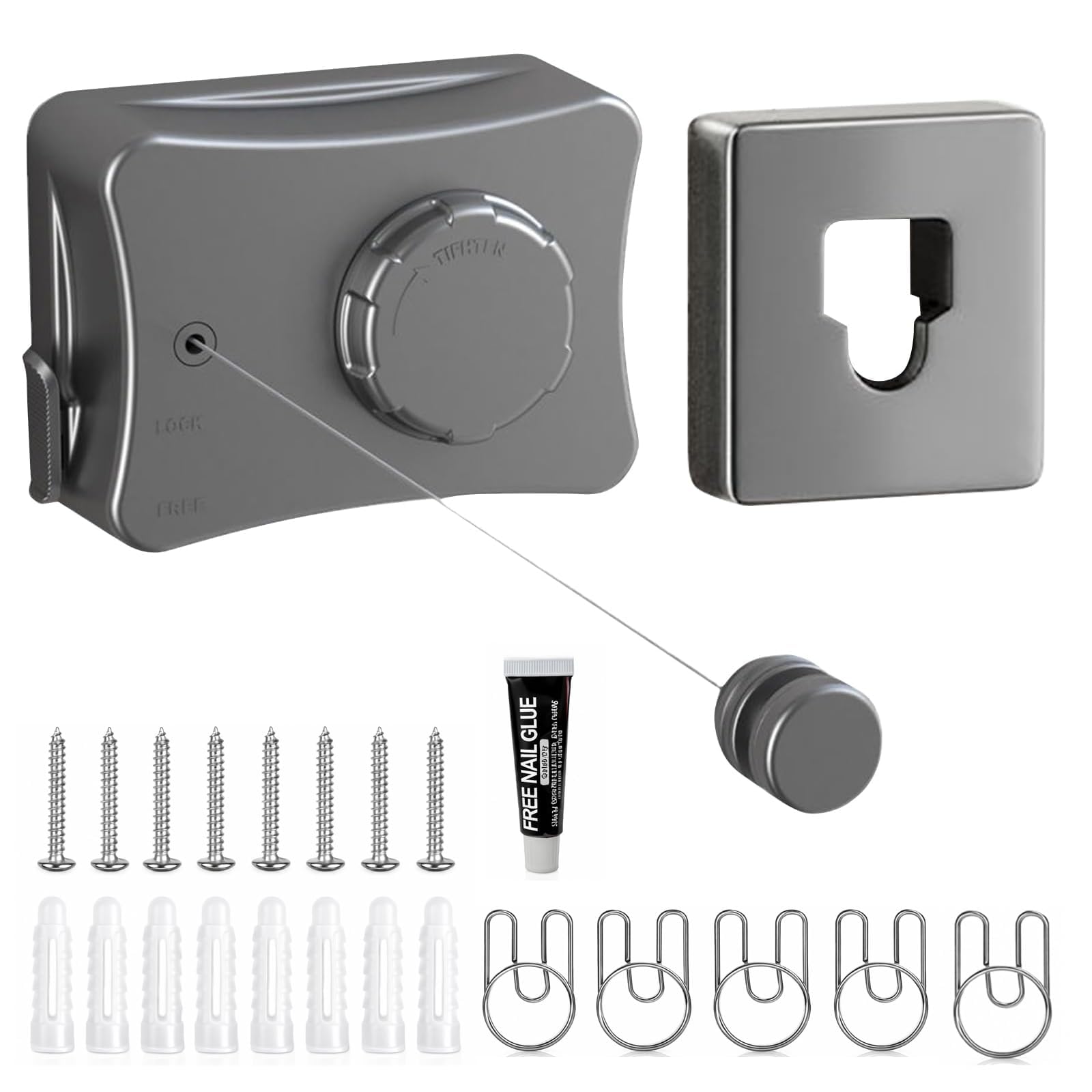 Tapsawp retracted cassette profile, discreet and tidy when unused