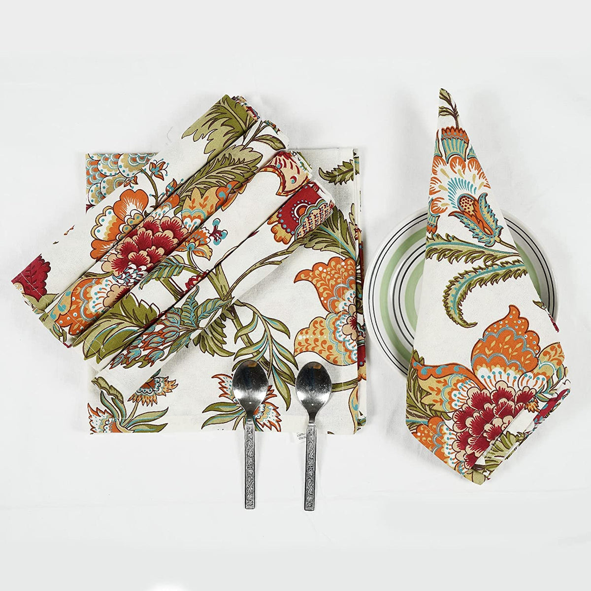 TARAN LIVING front packaging showing set of six napkins and gift-ready presentation
