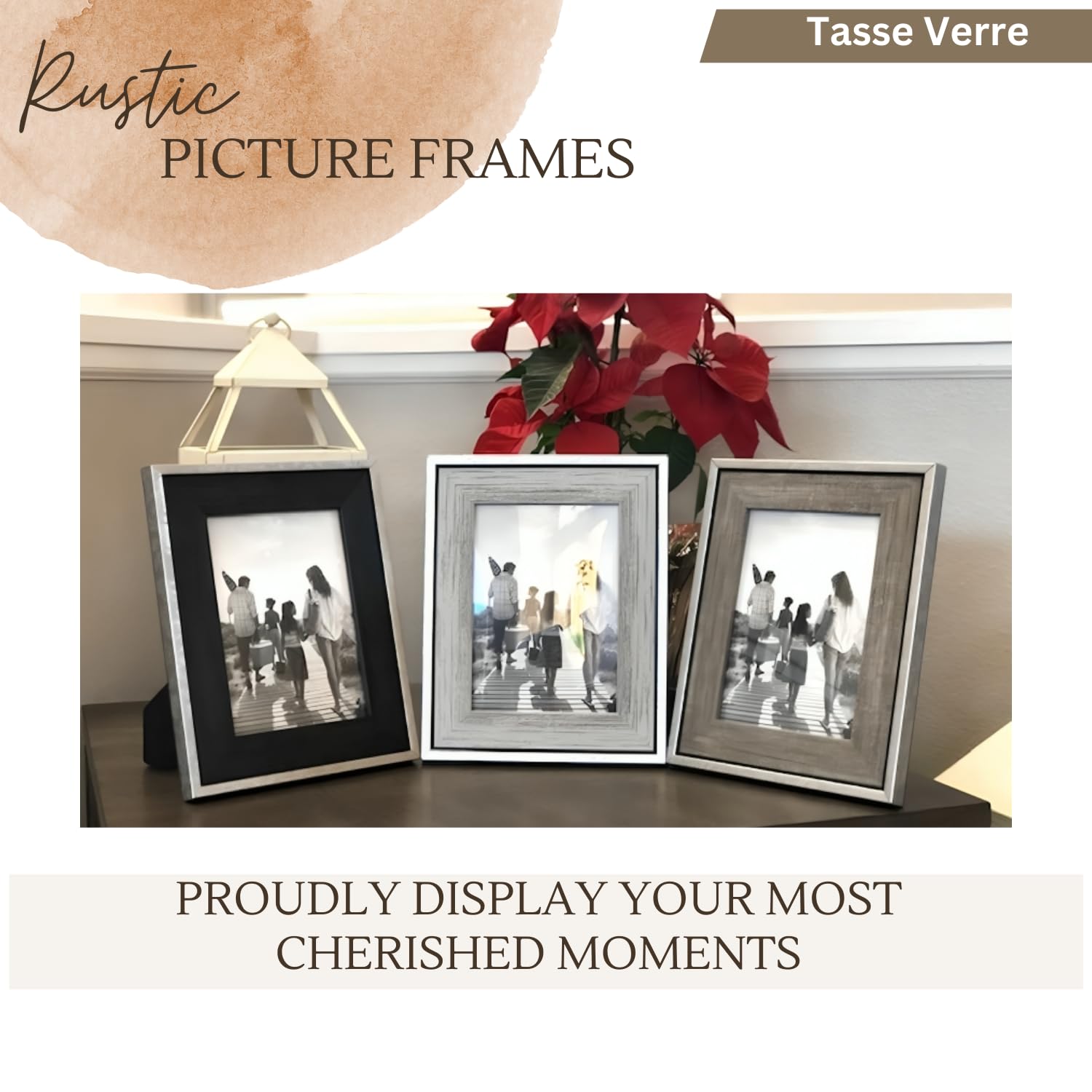 Tasse Verre trio hung on wall showing cohesive gallery impact benefit