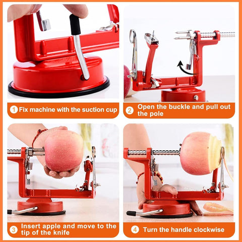 tatida next to whole apple to show scale and easy handling for home bakers