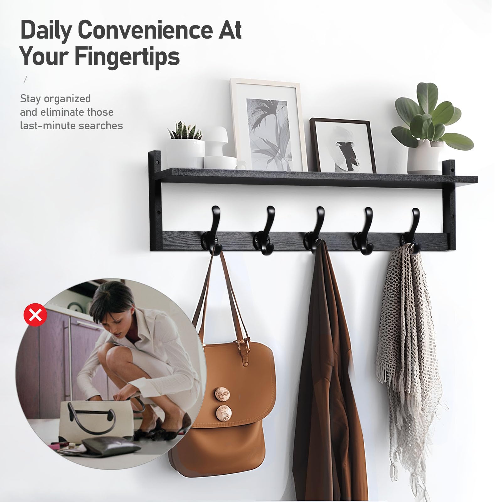 Tatub detailed metal hooks close-up, demonstrates durable heavy support