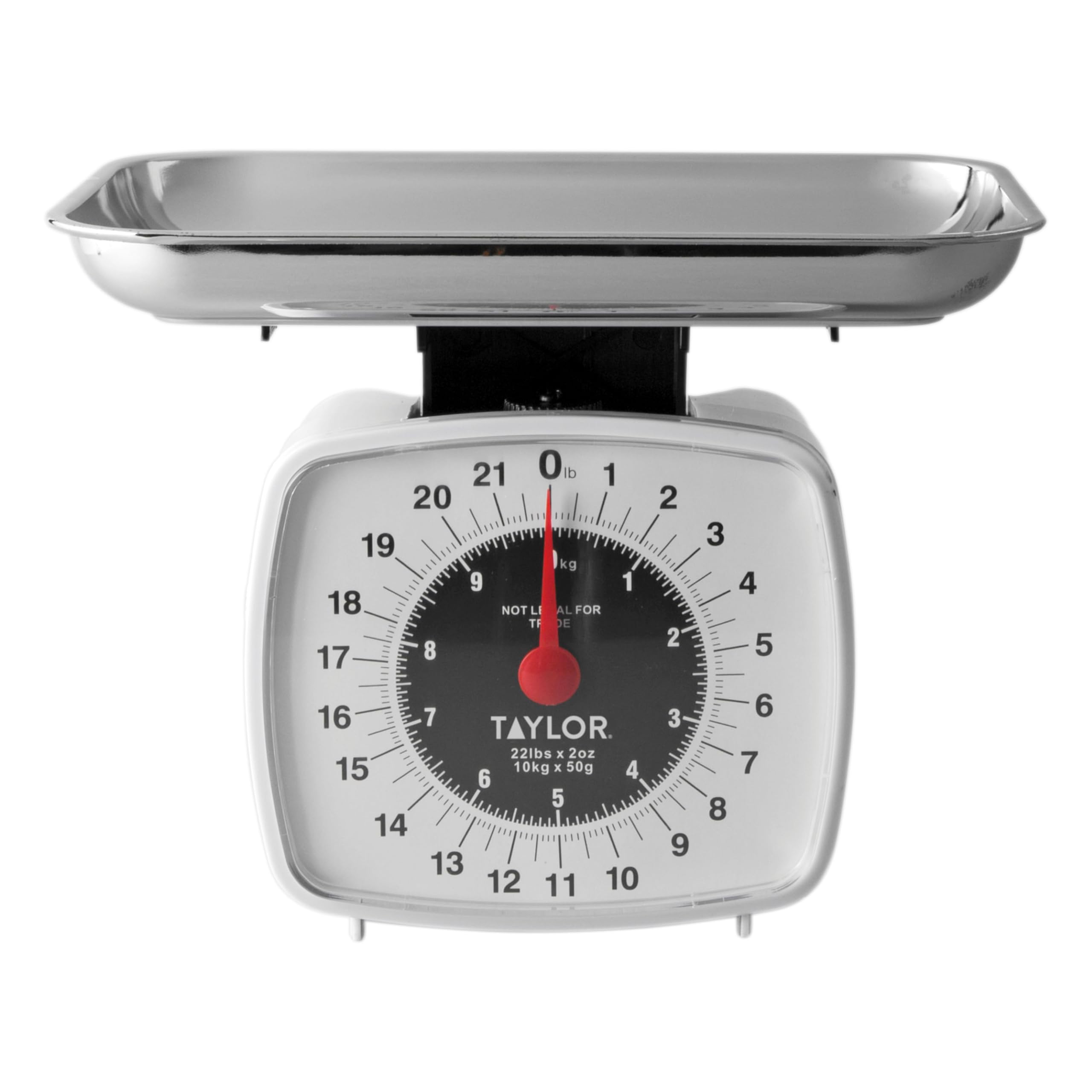 Taylor front view showing multicolor dial and easy-to-read pointer benefit fast readings