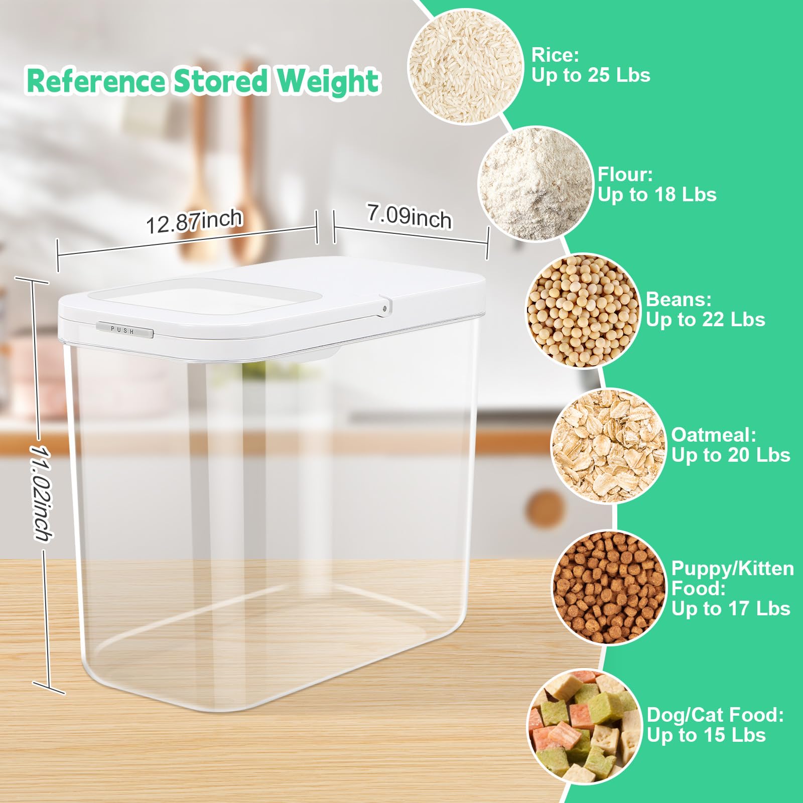 TBMax built-in measuring cup detail for easy portioning