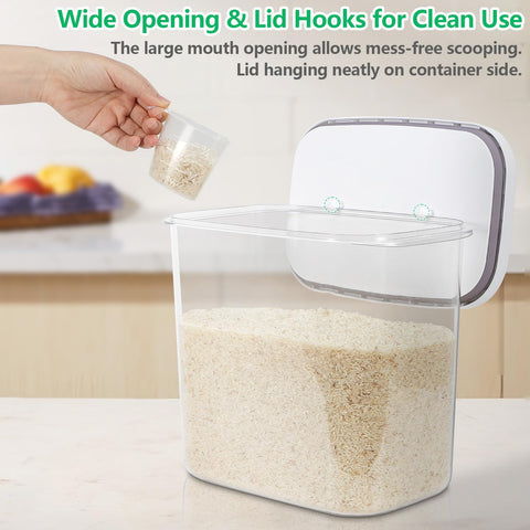 TBMAXS pop-up seal lid detail protects contents from moisture