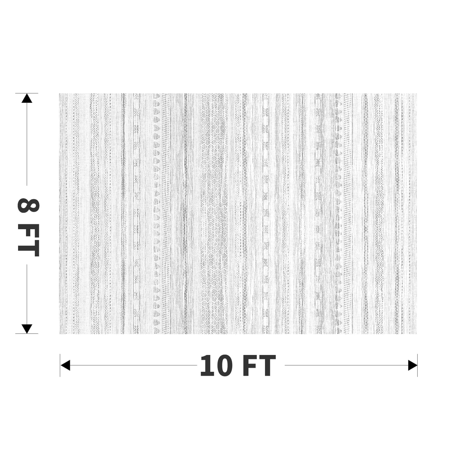 tchdio styled in a dining room showing how the rug coordinates with furniture