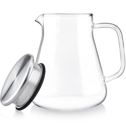 Teabloom borosilicate glass body detail resisting stains and odors