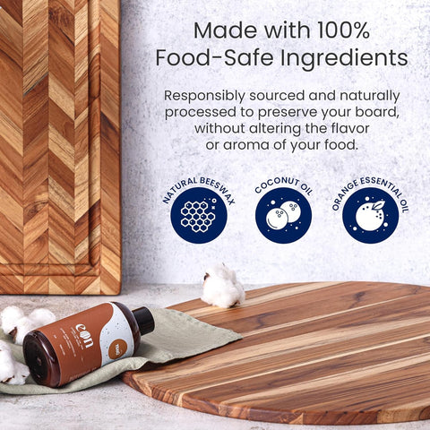 Teakhaus board on table lifestyle displays attractive serving benefit