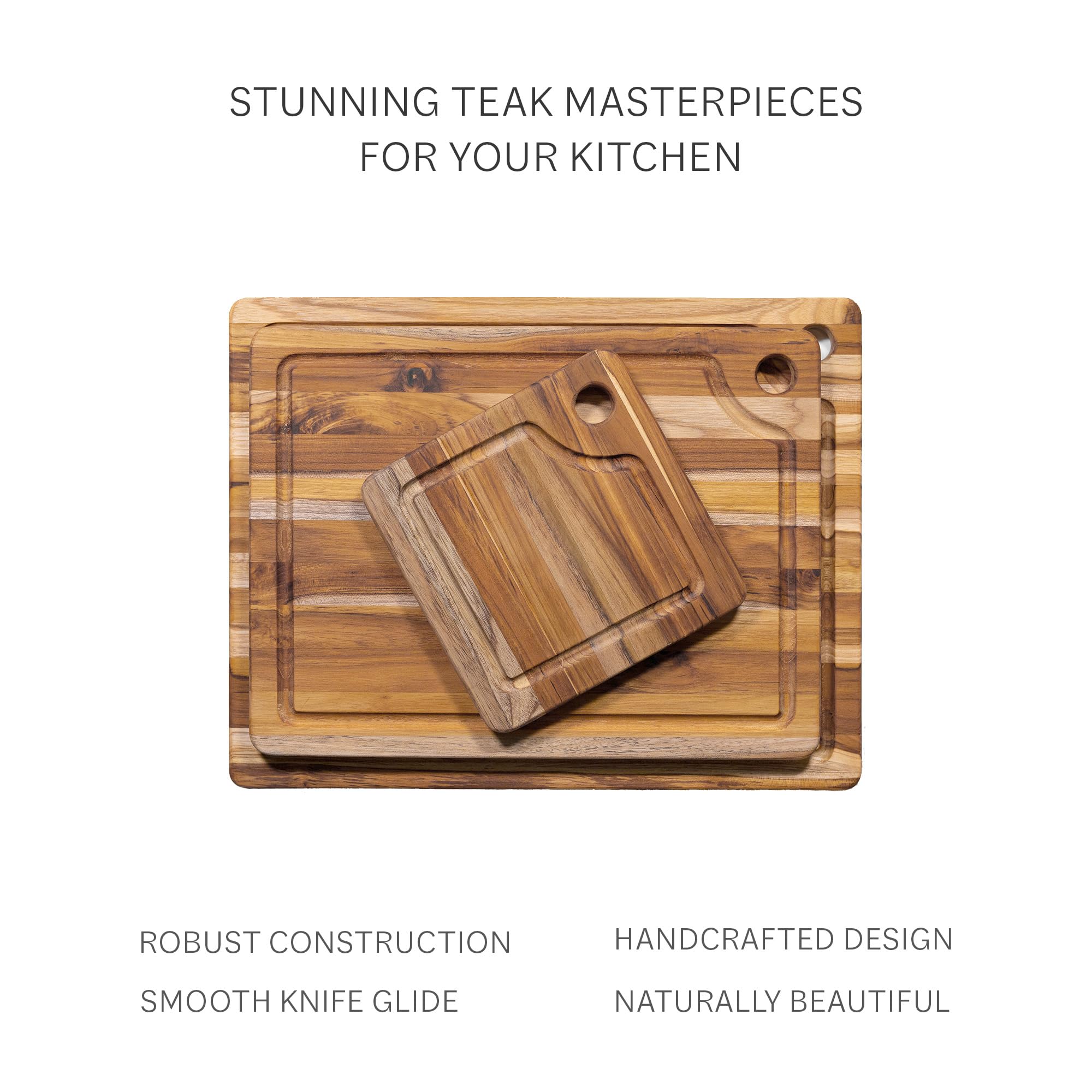 Teakhaus in-use lifestyle scene serving charcuterie for effortless entertaining