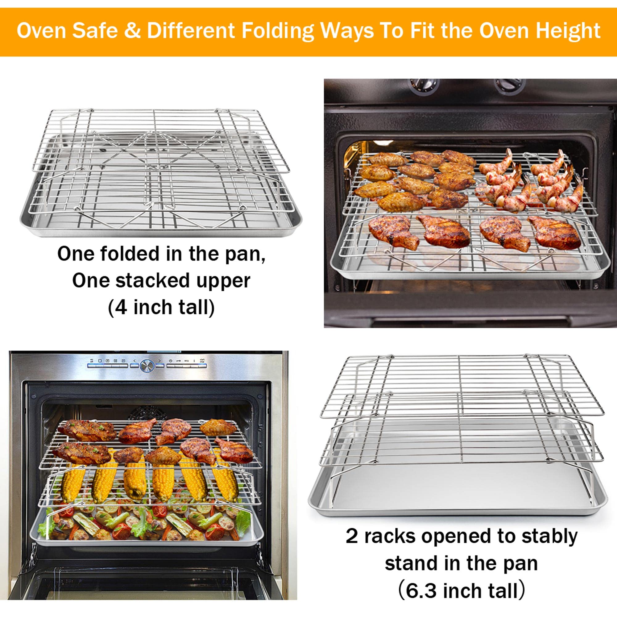 TeamFar cooling cupcakes on rack showing quick cooling and crisp bottoms