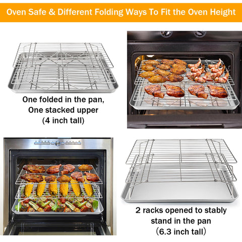 TeamFar cooling cupcakes on rack showing quick cooling and crisp bottoms