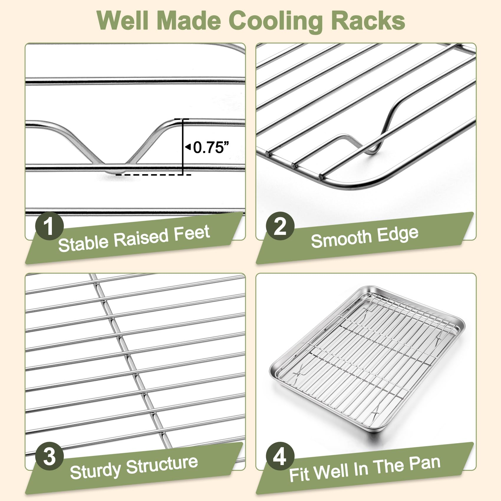 TeamFar pan in oven with roast demonstrating even heating and drip containment