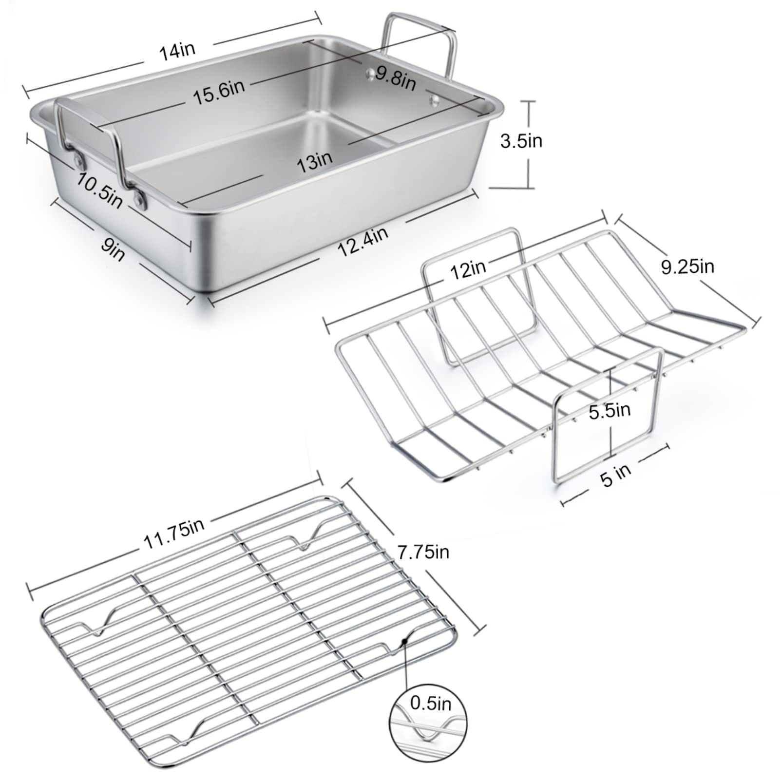 TeamFar V-rack close-up highlighting sturdy wires and airflow benefit