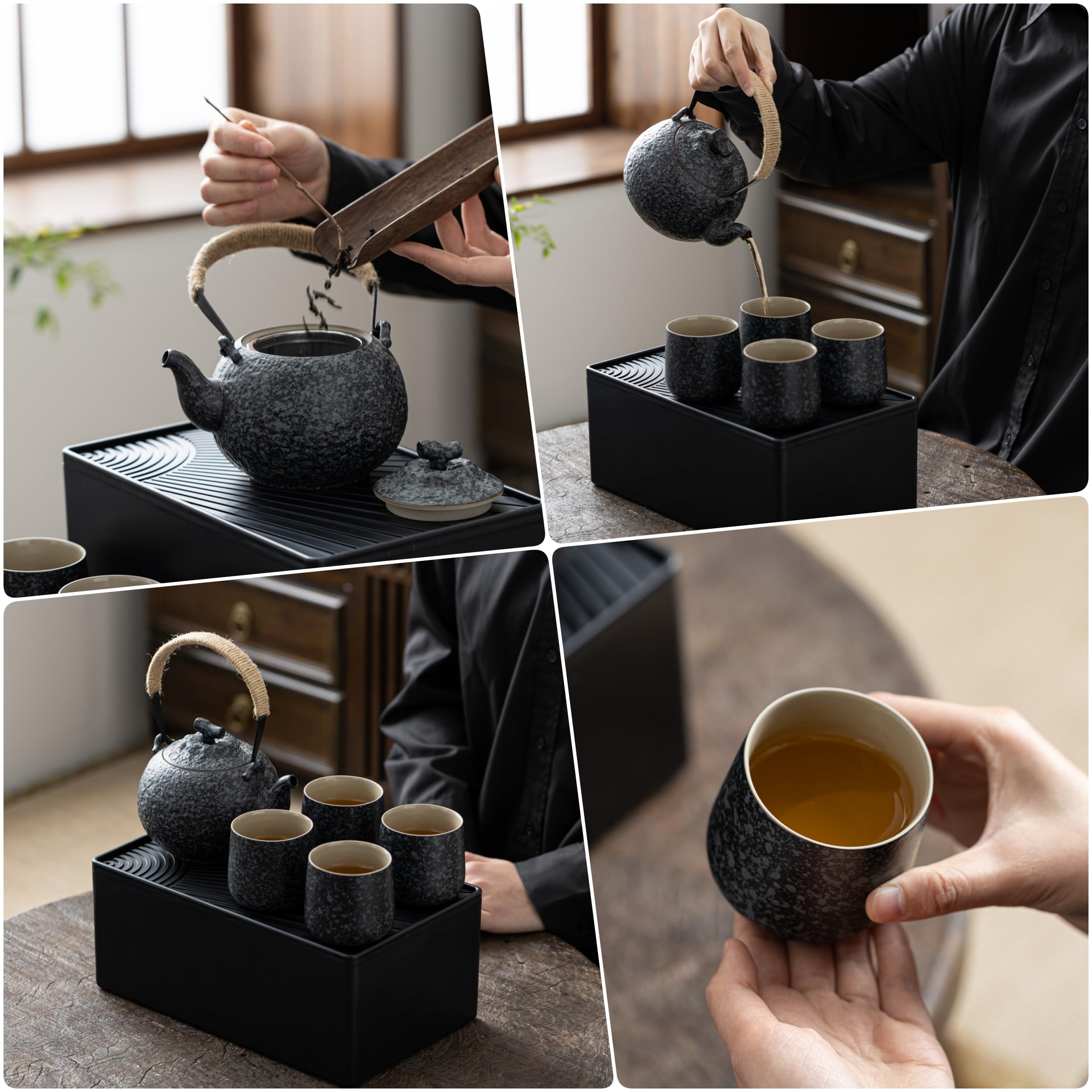 TEANAGOO tea set in lifestyle setting displaying social tea service and decorative appeal