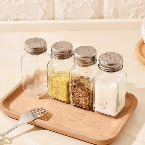 Tebery open shaker with wide 1-inch opening for quick, mess-free refills
