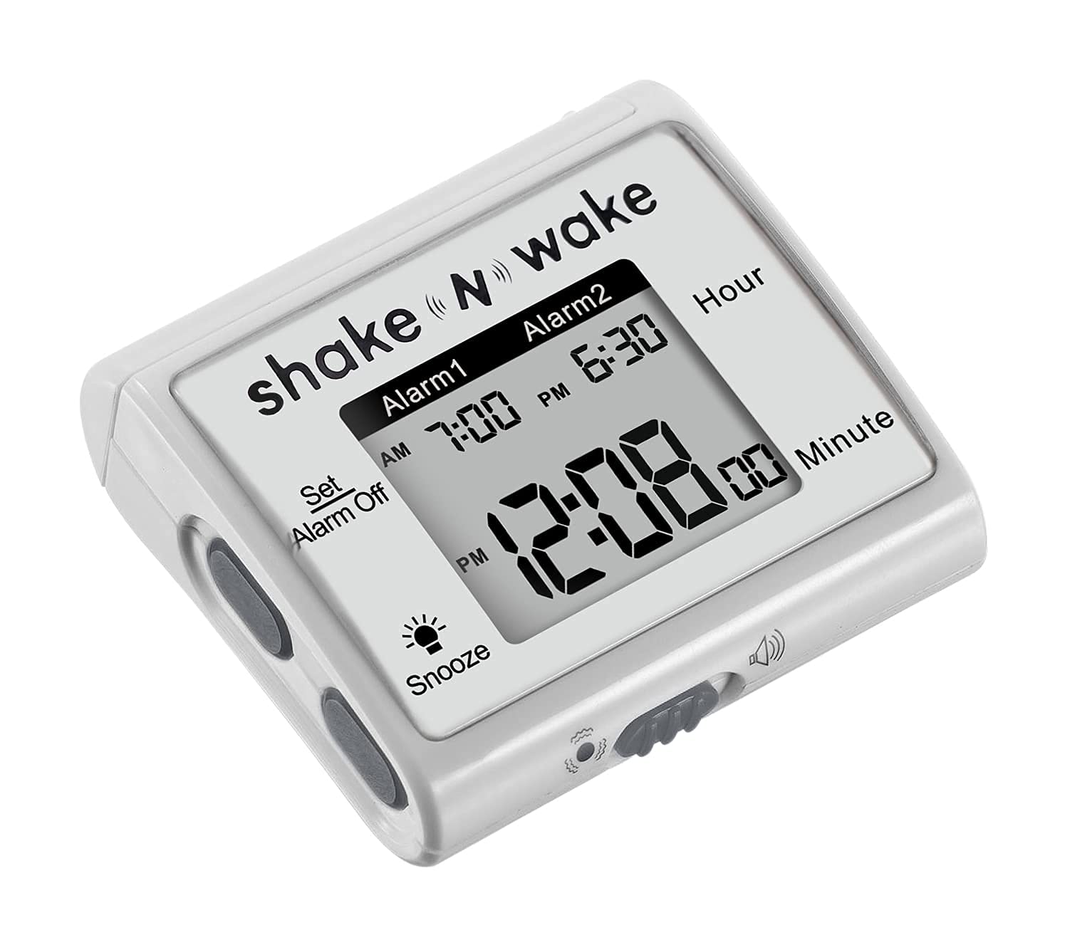 Tech Tools screen display showing dual alarms and easy-read backlight benefit