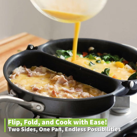 TECHEF open interior showing reinforced nonstick surface for easy release