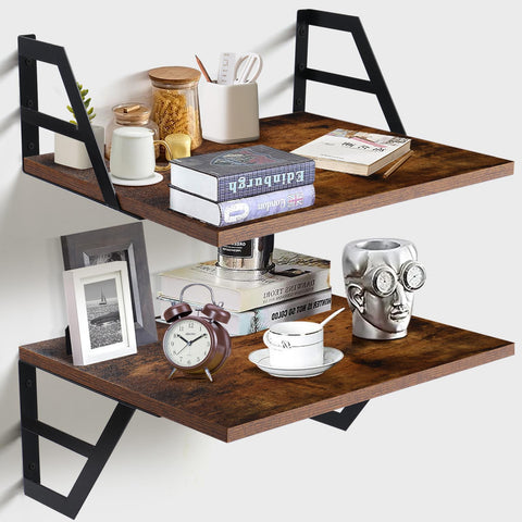 Tectocker-DOU front view showing shelf pair and hardware, demonstrating complete set benefit