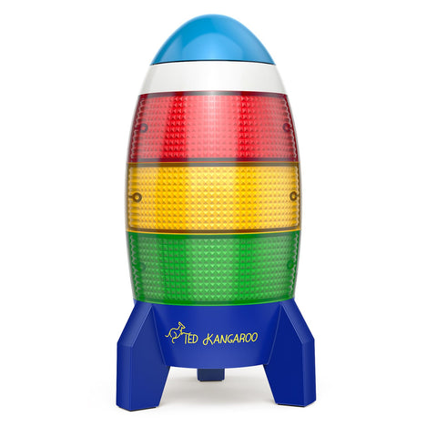 TED KANGAROO front view showing rocket timer for easy visual timing