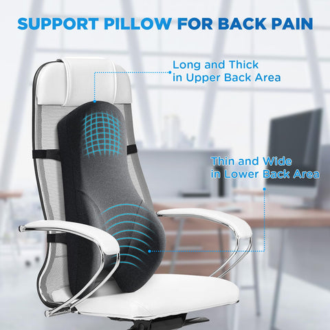 Teemour on gaming chair demonstrating upper-back and lumbar alignment benefits