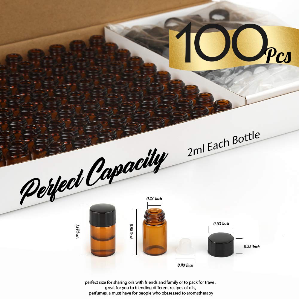 Teenitor filled sample vials with labels for easy sampling and retail use