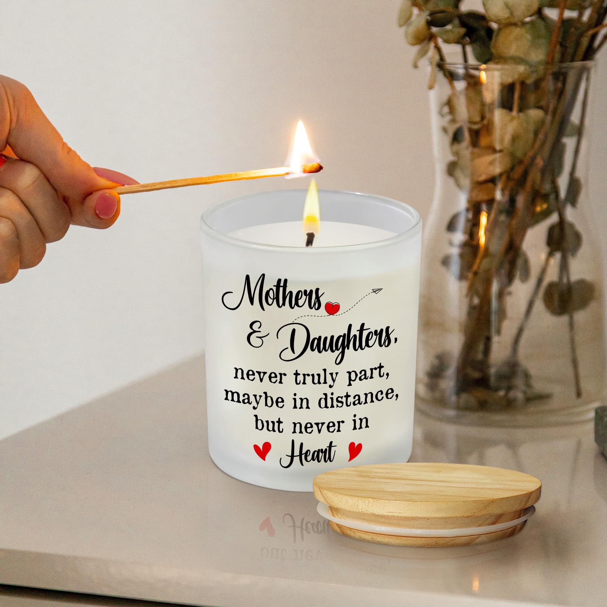 TEEZWONDER candle neatly boxed as a gift, showing present-ready packaging and sentimental appeal