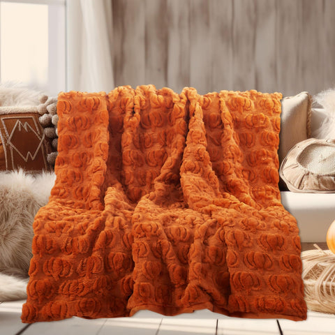 Tegeme draped over bed footboard, creates cozy bedroom atmosphere