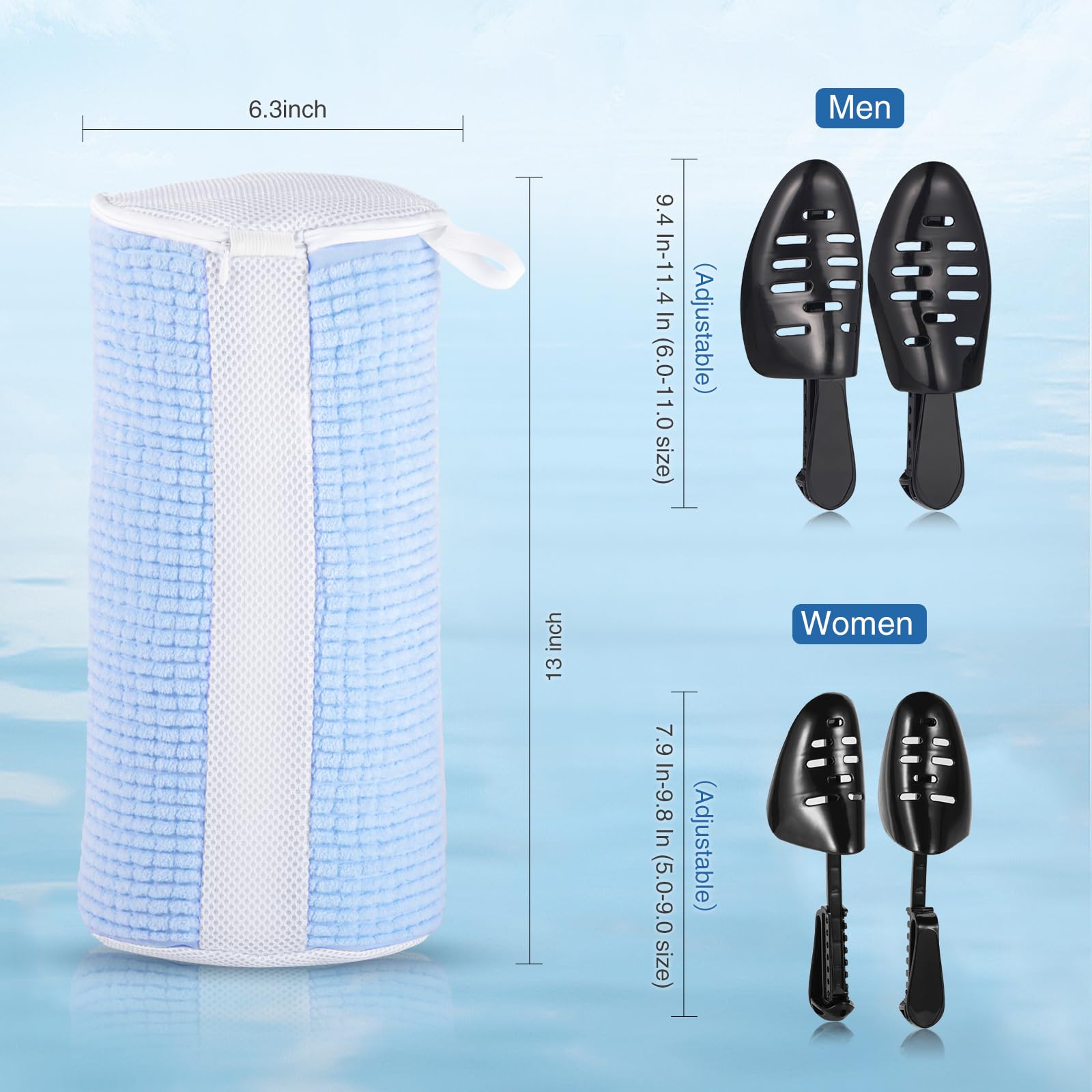 Teletrogy bag displayed in a laundry setting for easy home use
