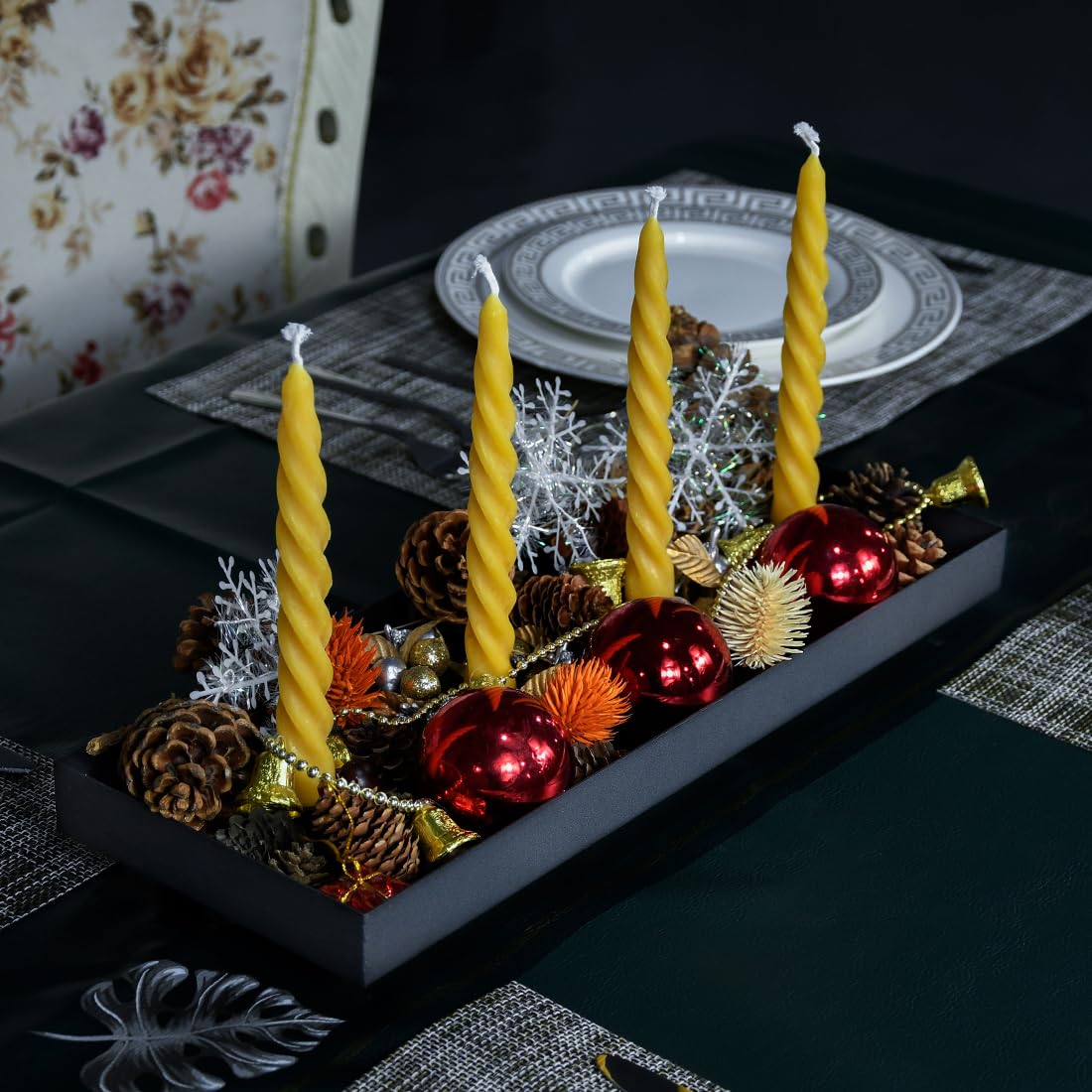 TELOSMA close-up of a candle seat for secure taper stability and safer display