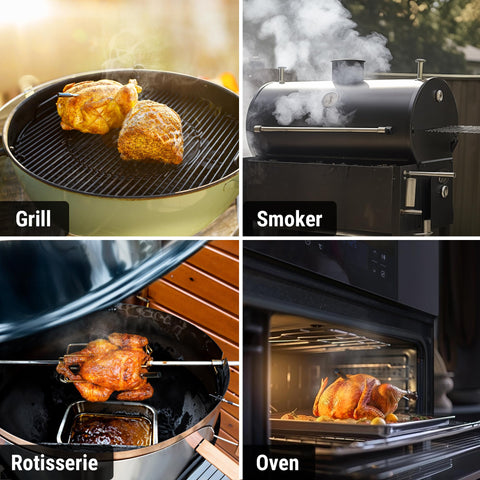 TempPro app on smartphone and Apple Watch with instant cook alerts
