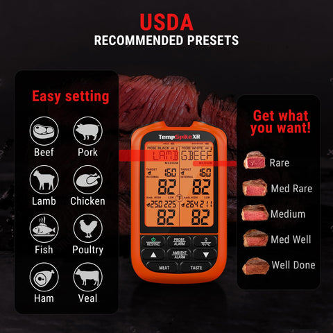 TempPro in backyard barbecue scene enabling hands-free cook monitoring