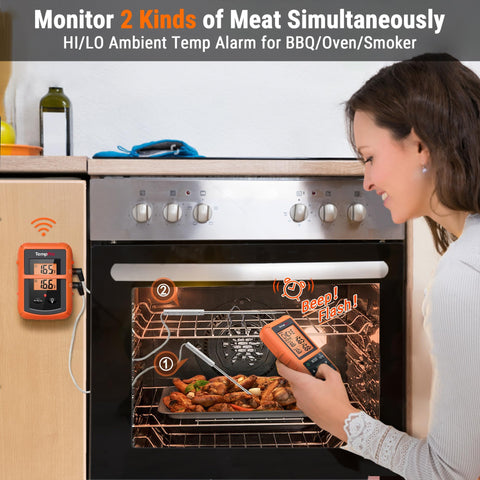 TempPro boxed packaging with accessories for ready-to-use grilling
