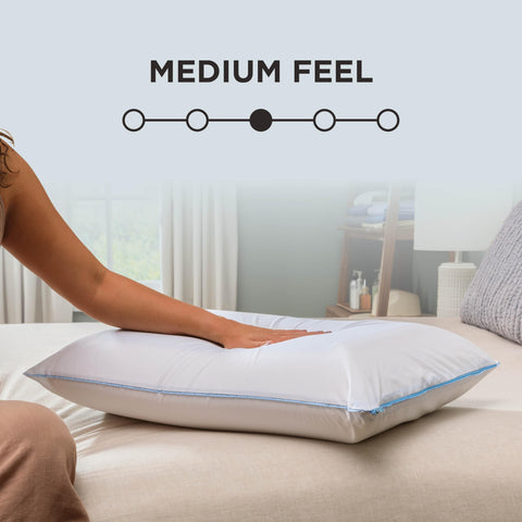 Tempur-Pedic size comparison with ruler showing true king dimensions