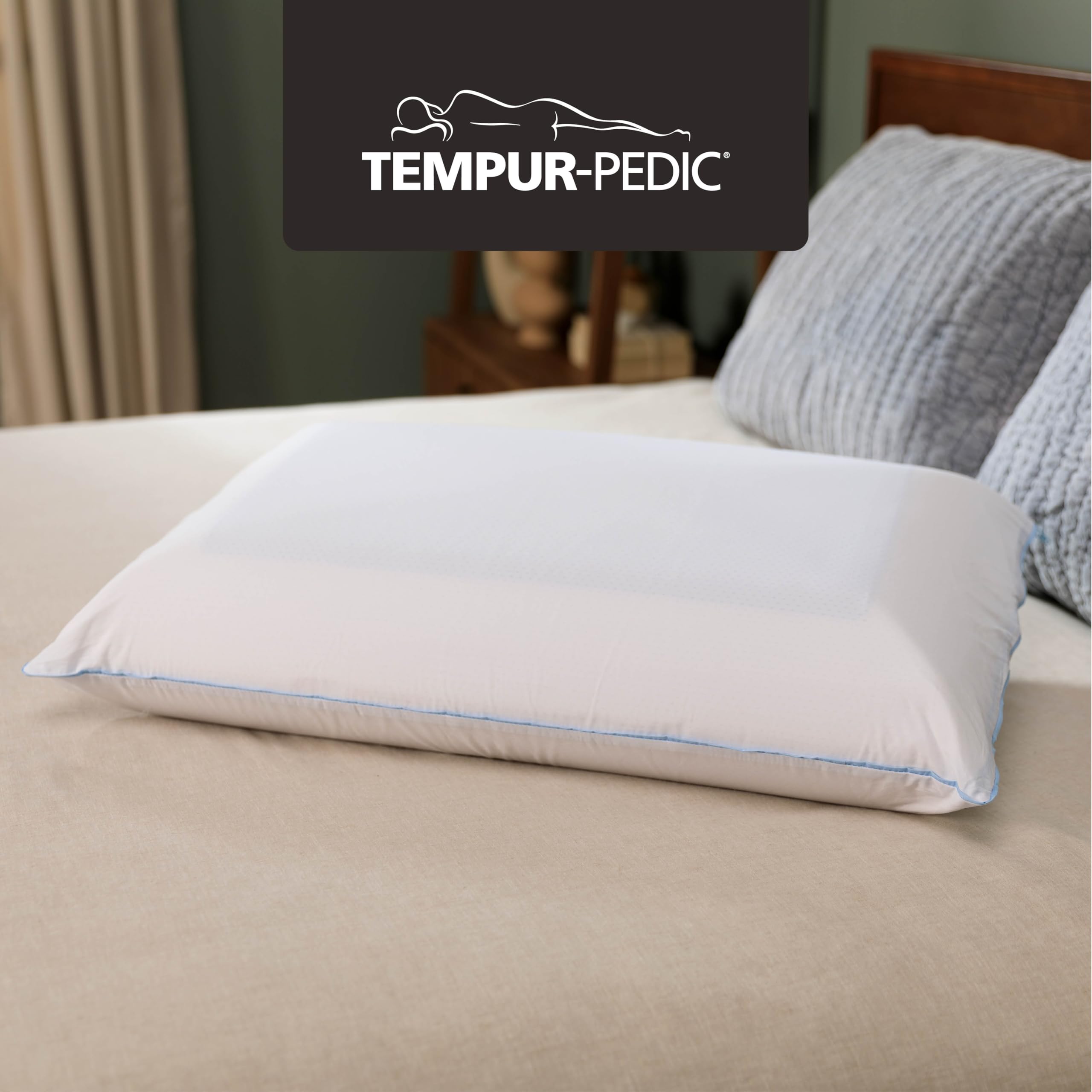Tempur-Pedic close-up of cooling gel layer providing surface cooling benefit