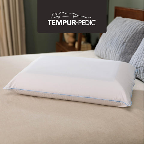 Tempur-Pedic close-up of cooling gel layer providing surface cooling benefit