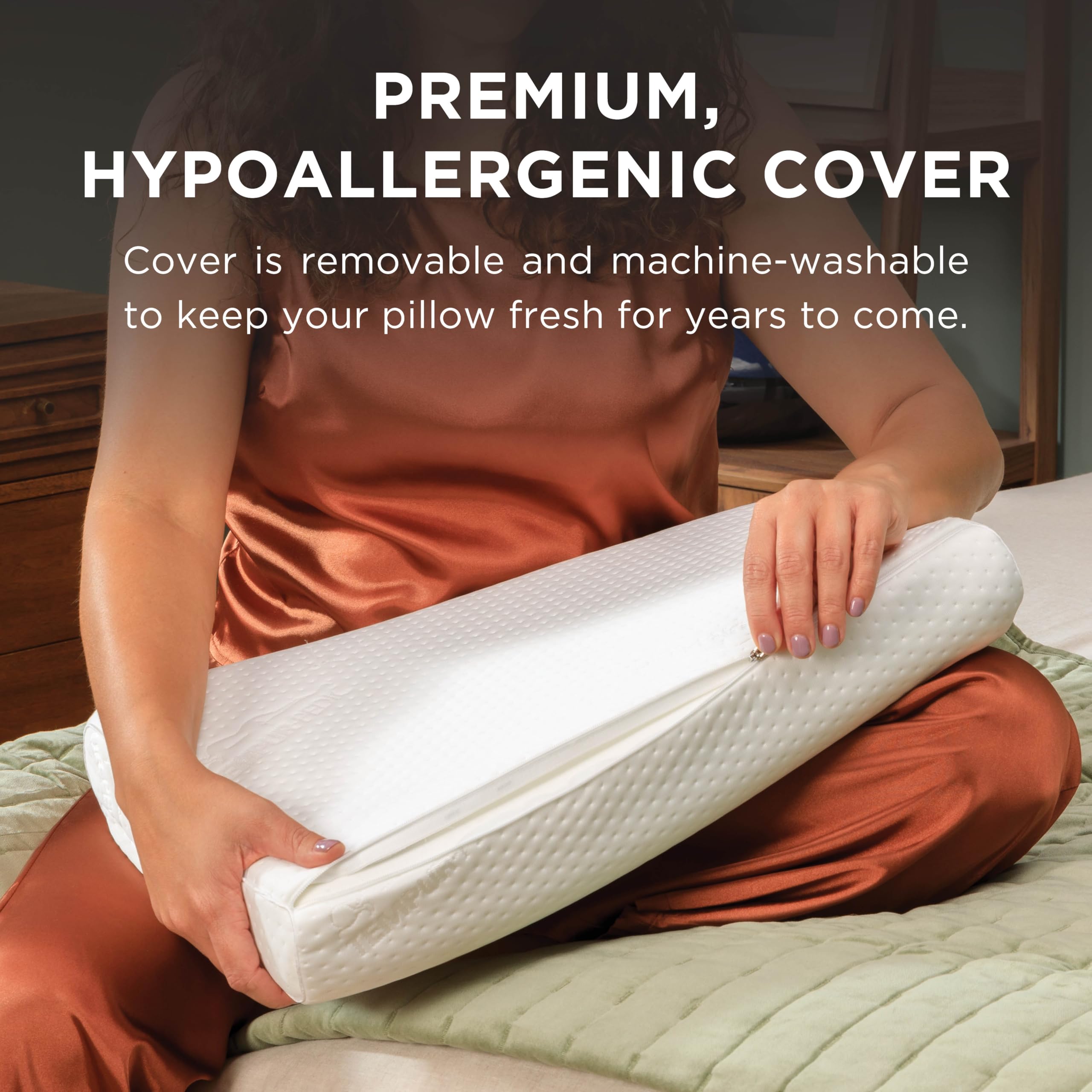 Tempur-Pedic product label with warranty and CertiPUR-US certification