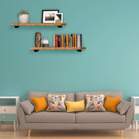 TEN49 shelf beside measuring tape showing 24-inch scale for planning