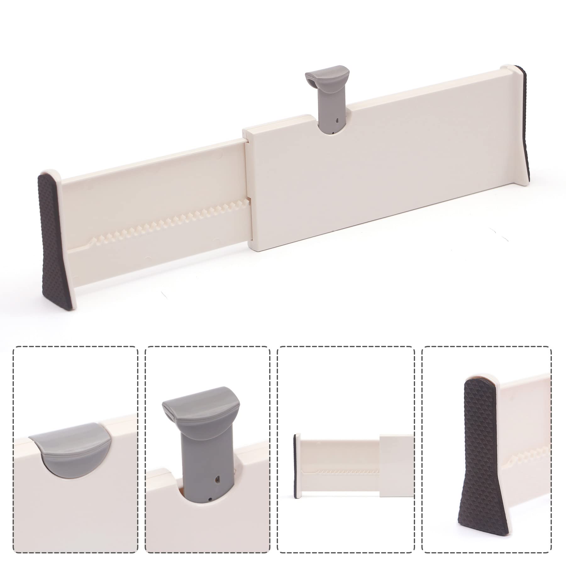 TENABORT divider side profile detail showing lever and locking mechanism durability