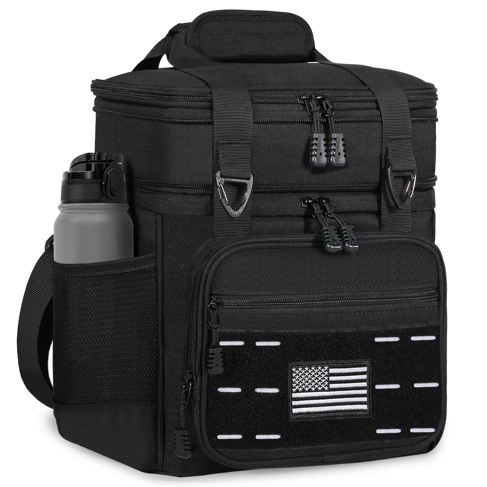 TENKIST front view showing compact cooler bag and durable shell, dependable protection