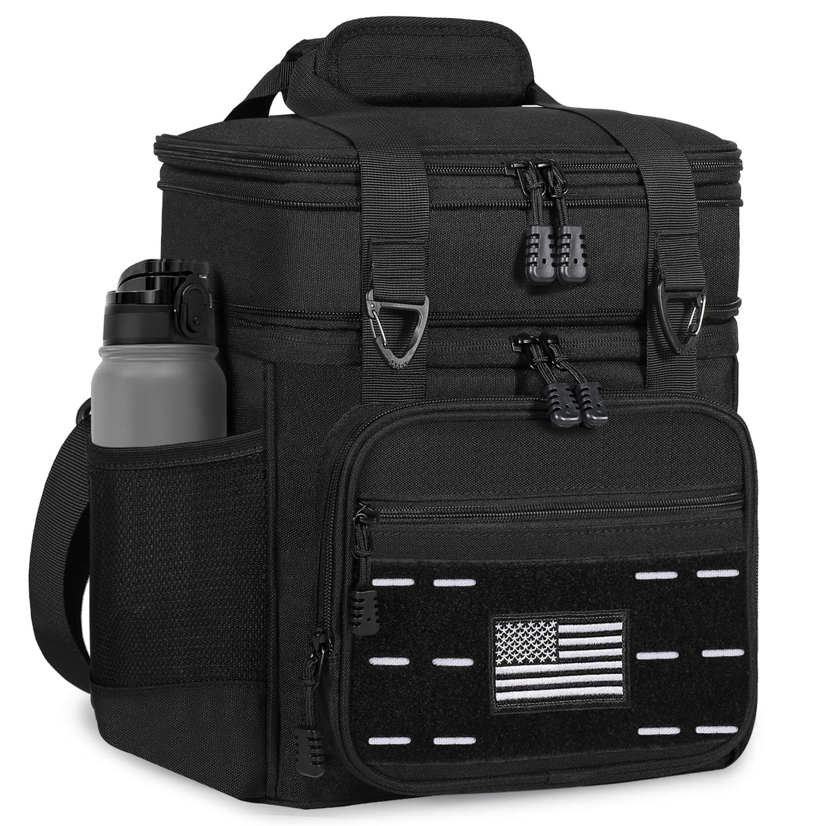 TENKIST front view showing compact cooler bag and durable shell, dependable protection